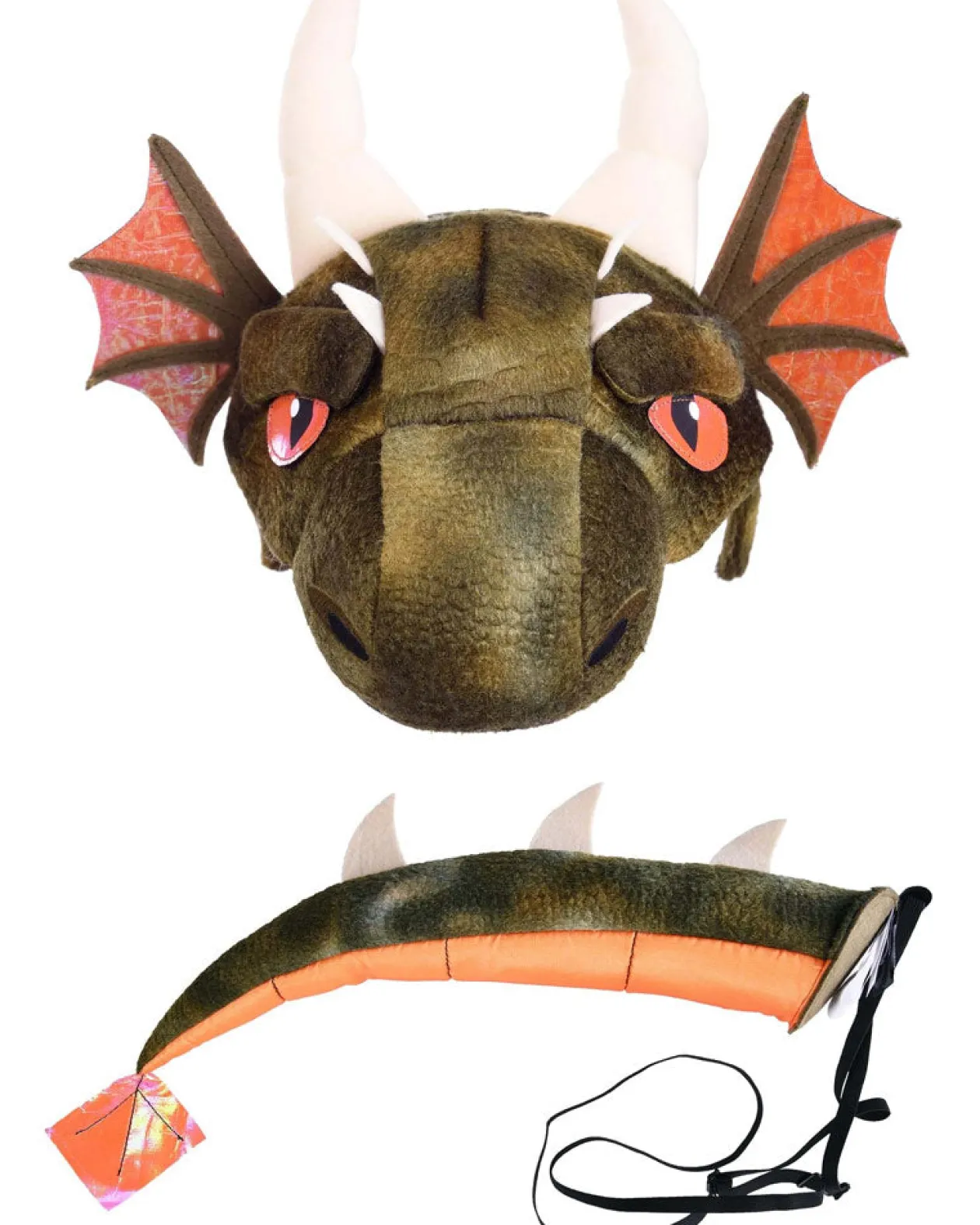 Elope Dragon Plush Headband And Tail Set Hot