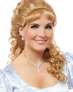 Costume Culture by Franco Duchess Long Curly Blonde Wig Sale