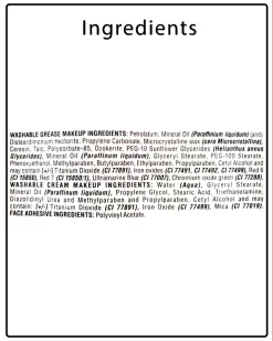 Rubies Edward Scissorhands Makeup Kit Flash Sale