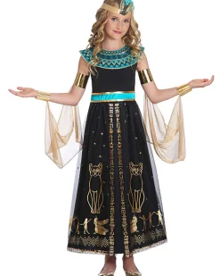 Amscan AU Egyptian Dazzling Cleo Girls Costume Cheap