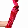 Leg Avenue Elbow Length Red Satin Gloves Cheap