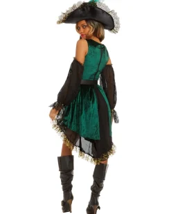 Dreamgirl International Emerald Pirate Womens Costume Discount