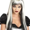 California Costumes Enchanted Alice Black And White Wig With Hair Bow Best Sale