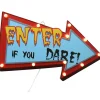 Uncle Bills Enter If You Dare Light Up Sign Shop