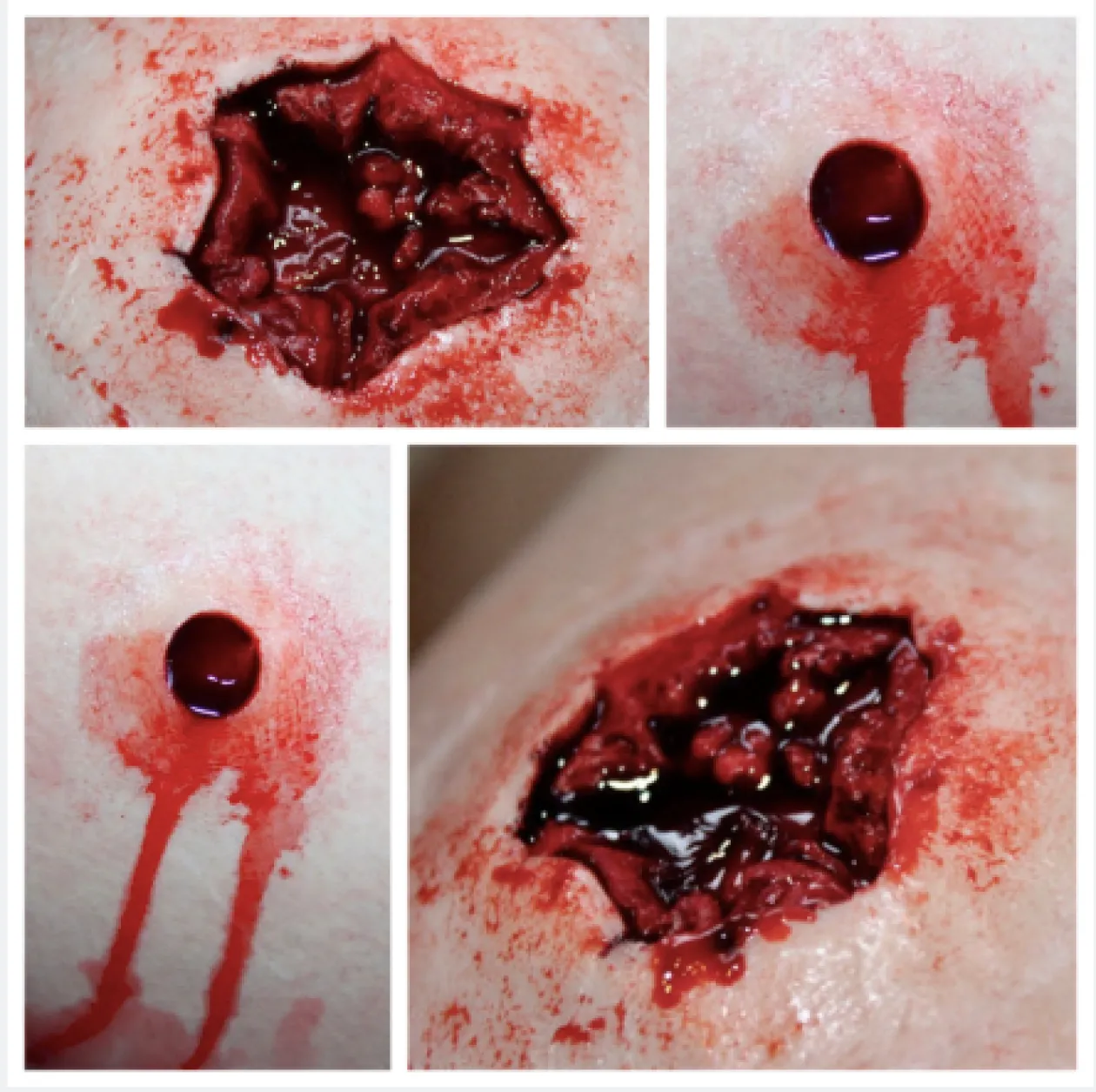 ForensicFX Studios Entry & Exit Bullet Wound Prosthetic Flash Sale