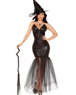 Roma Costumes Evil Spell Witch Premium Womens Costume Fashion