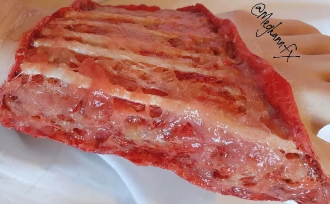 ForensicFX Studios Exposed Foot Ligaments Prosthetic Hot