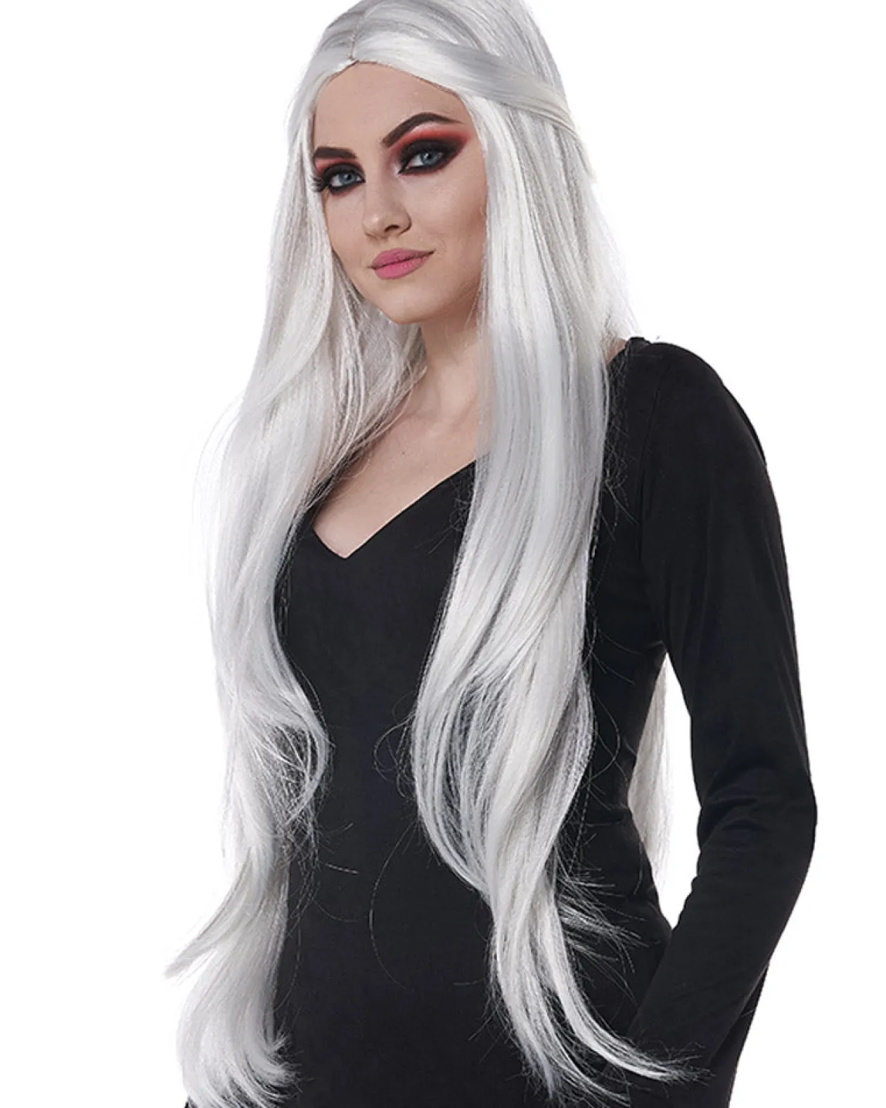 California Costumes Extra Long Cosplay White Wig Discount