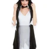 Smiffys Extra Long Witch Wig Black Hot