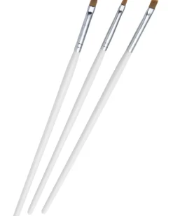 Smiffys Face Paint Brush Set Pack Of 3 Cheap