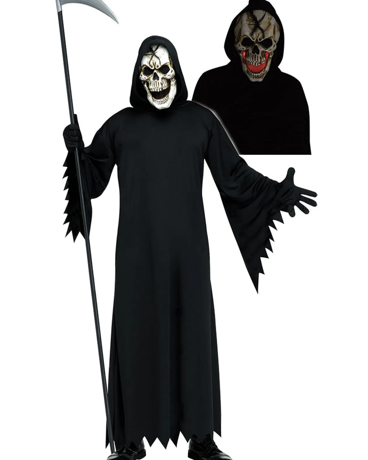 Fun World Fade In Out Mutant Reaper Adult Costume Cheap