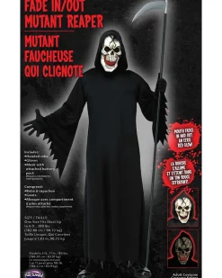 Fun World Fade In Out Mutant Reaper Adult Costume Cheap