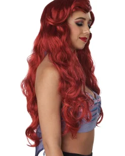 California Costumes Fairytale Mermaid Long Red Wig Clearance