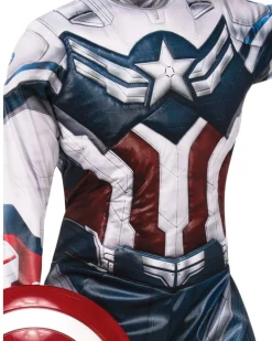 Rubies Falcon And The Winter Soldier Captain America Deluxe Kids Costume Cheap