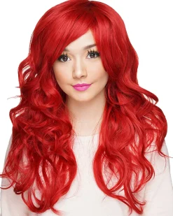 Rockstar Wigs Farrah Siren Red Premium Wig Clearance