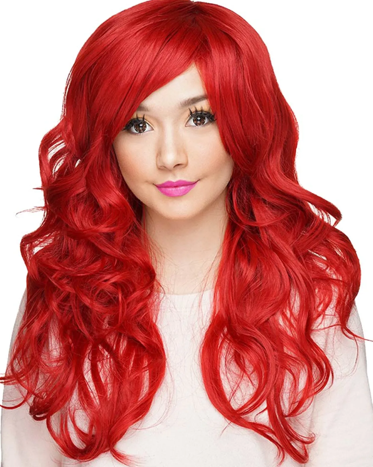 Rockstar Wigs Farrah Siren Red Premium Wig Clearance