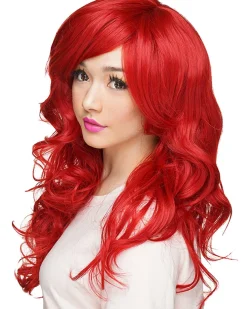 Rockstar Wigs Farrah Siren Red Premium Wig Clearance