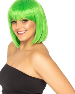 * Fashion Deluxe Apple Green Bob Wig Best Sale