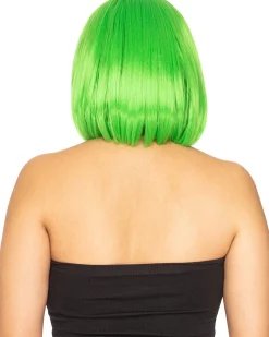 * Fashion Deluxe Apple Green Bob Wig Best Sale