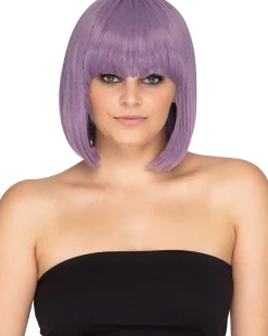 * Fashion Deluxe Ashes Of Violets Purple Bob Wig Outlet