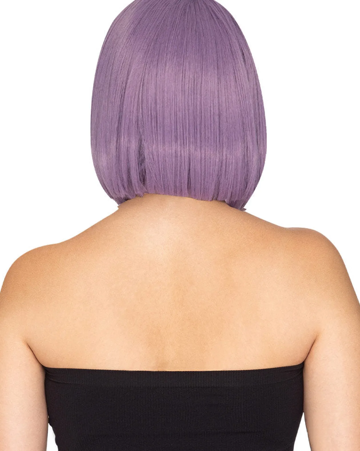 * Fashion Deluxe Ashes Of Violets Purple Bob Wig Outlet