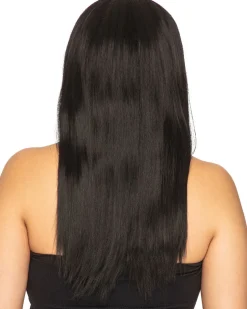 * Fashion Deluxe Black Long Wig Flash Sale