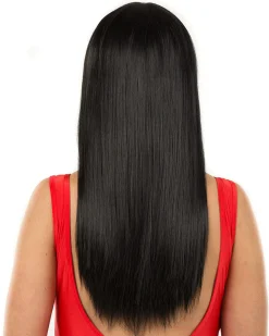 * Fashion Deluxe Black Long Wig Flash Sale