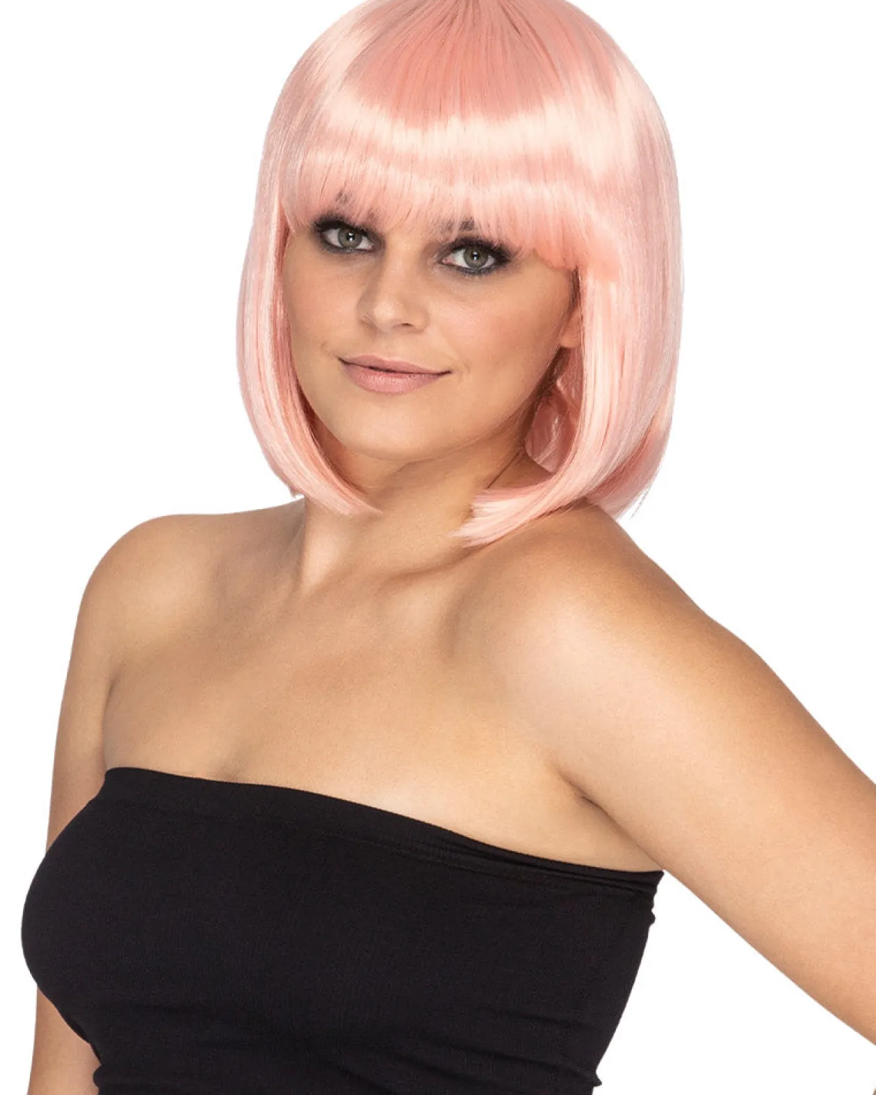 * Fashion Deluxe Fairy Floss Pink Bob Wig Online