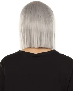 * Fashion Deluxe Grey Bob Wig Hot