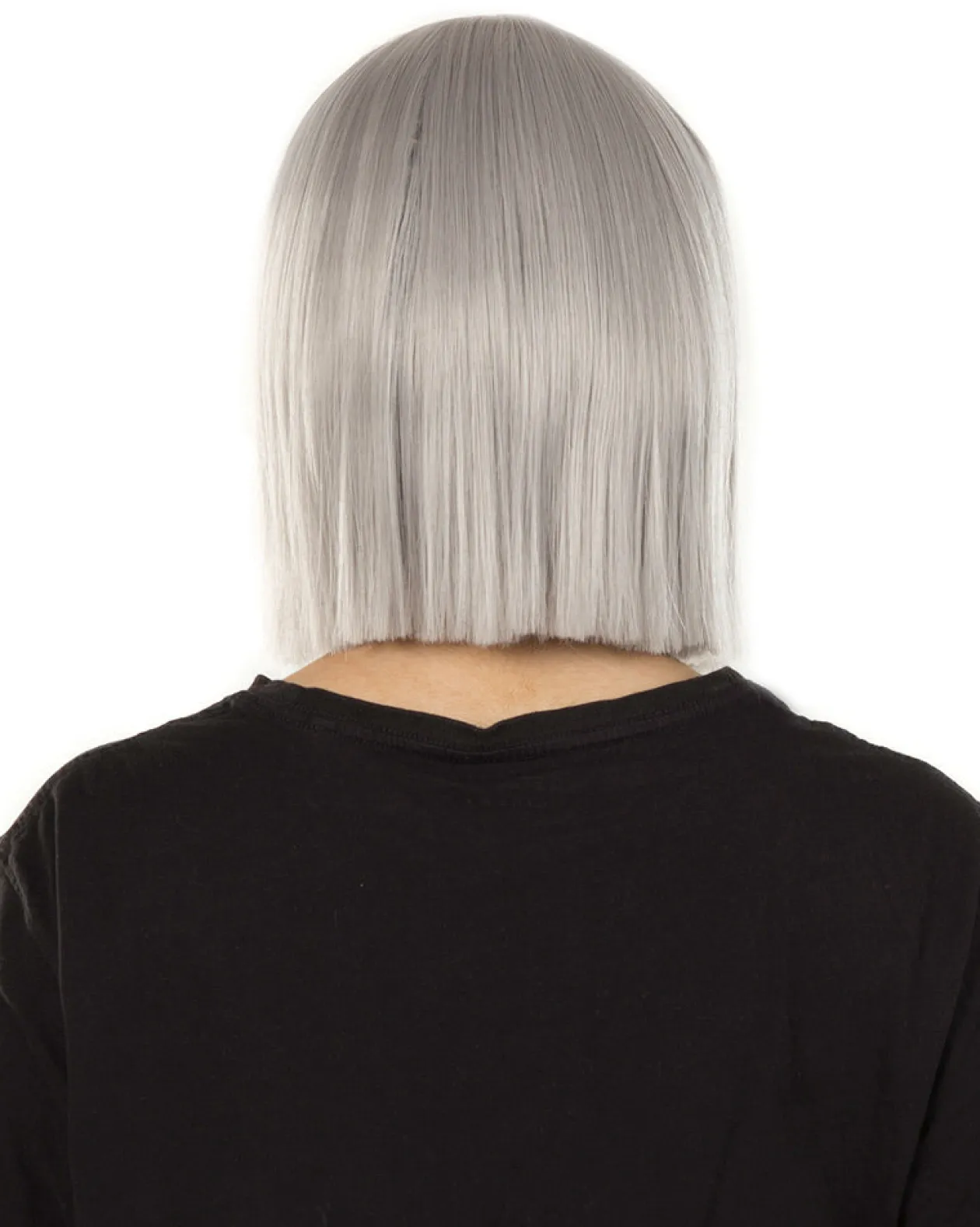 * Fashion Deluxe Grey Bob Wig Hot