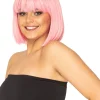 * Fashion Deluxe Musk Stick Pink Bob Wig Store
