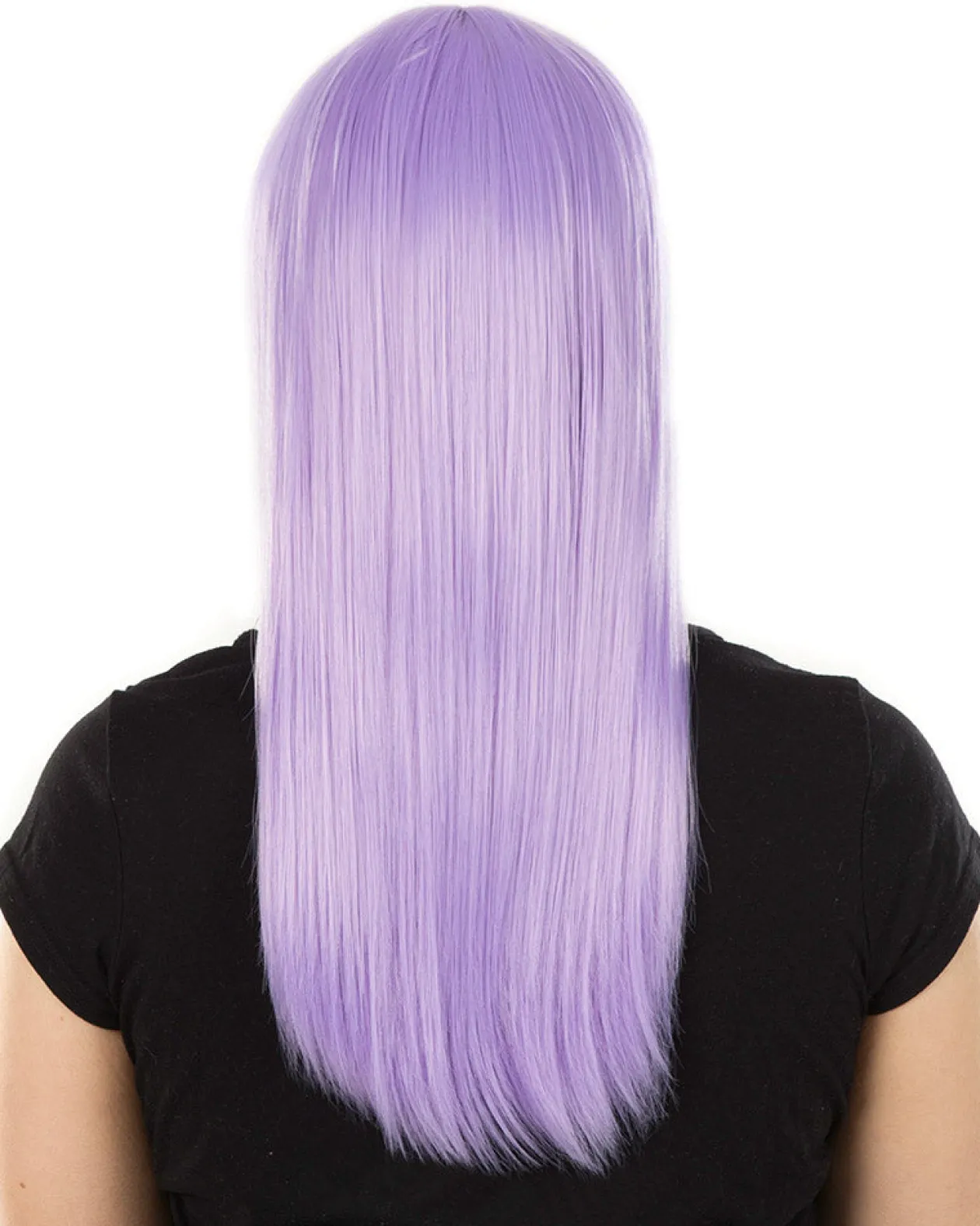 * Fashion Deluxe Pastel Lavender Long Wig New