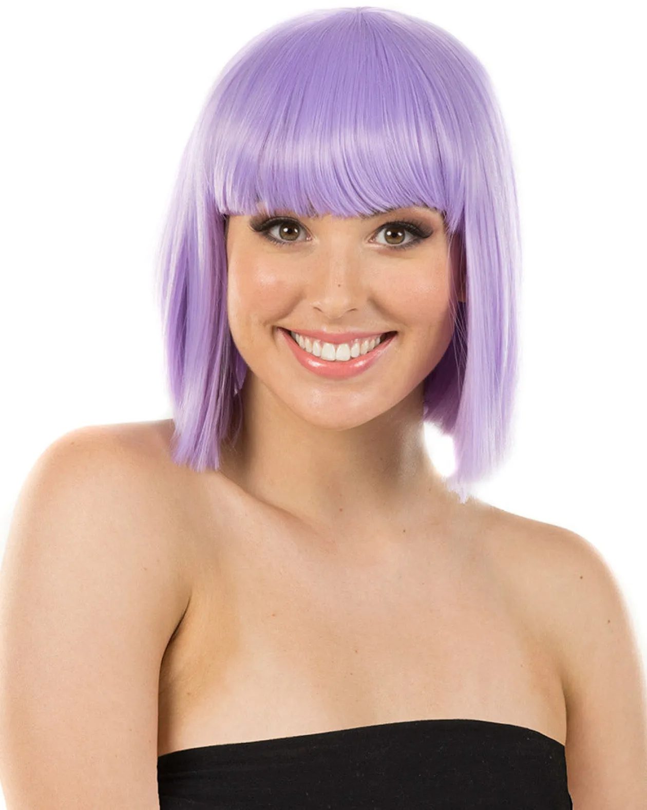 * Fashion Deluxe Pastel Lavender Bob Wig Sale