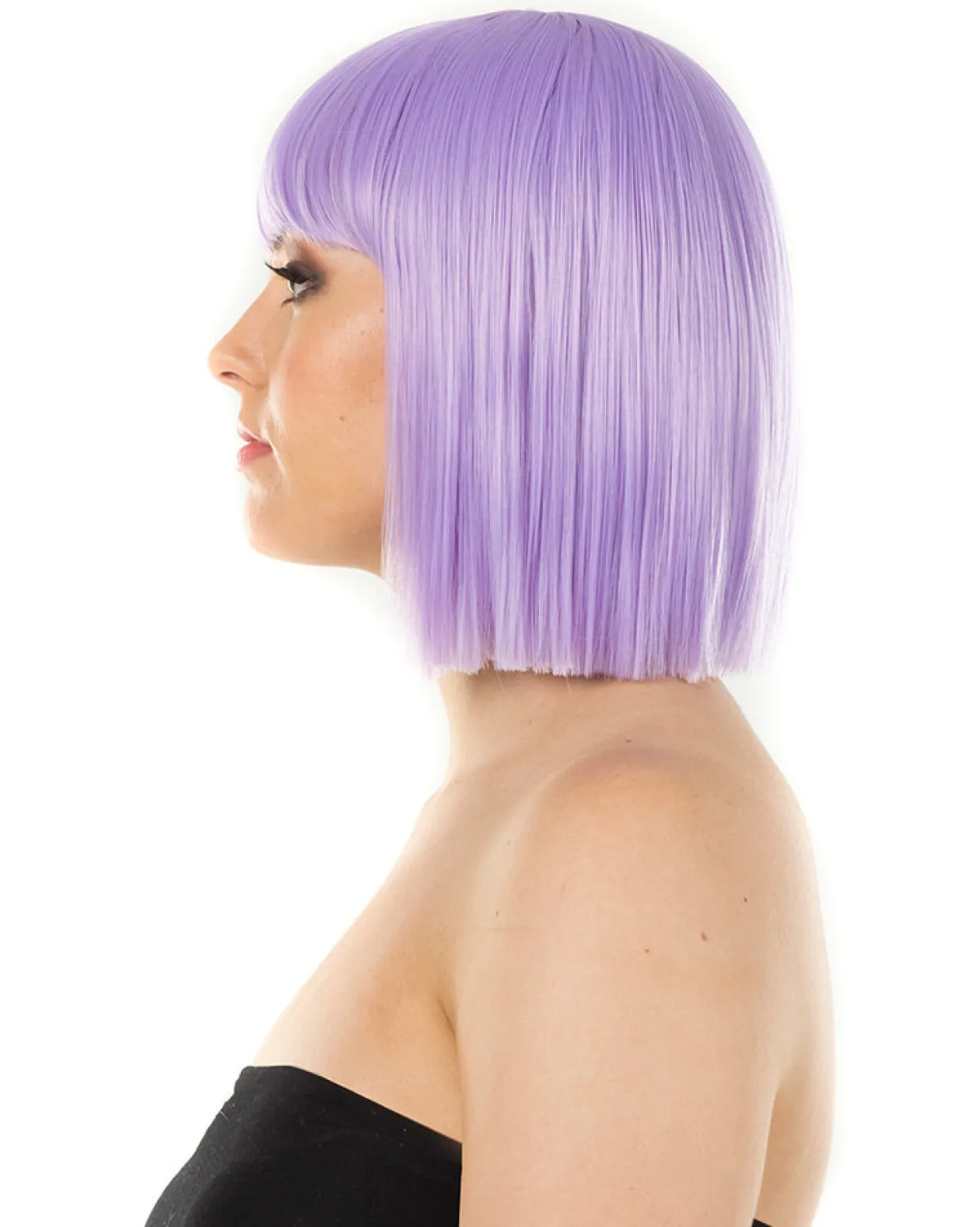 * Fashion Deluxe Pastel Lavender Bob Wig Sale