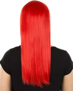 * Fashion Deluxe Red Long Wig Online
