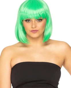 * Fashion Deluxe Spearmint Green Bob Wig Outlet