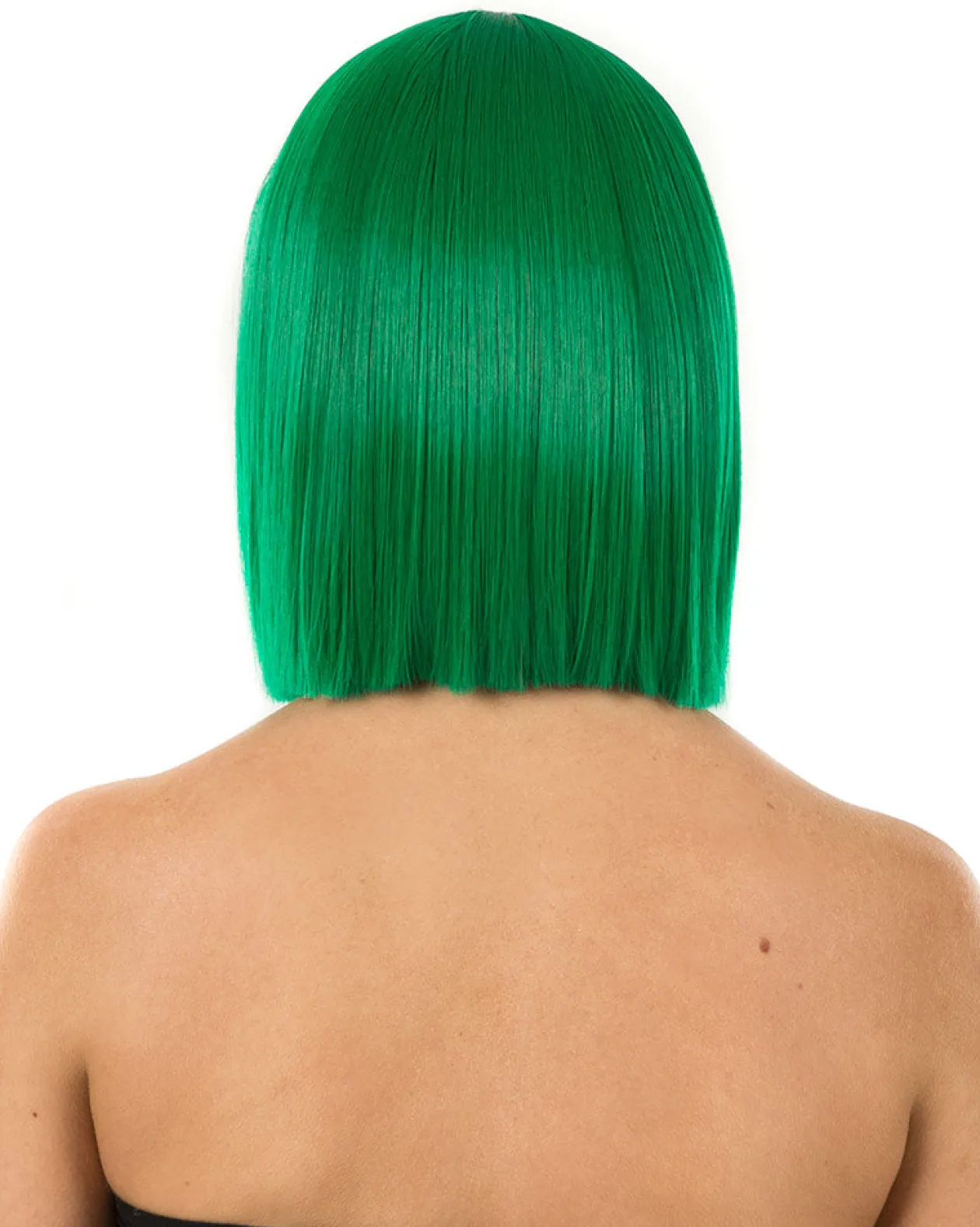 * Fashion Emerald Green Bob Deluxe Wig Flash Sale