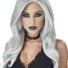 California Costumes Fatal Beauty Grey And White Wig Hot