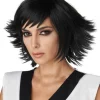California Costumes Feather Cosplay Black Wig Best