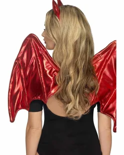 Smiffys Fever Devil Headband And Wings Kit Outlet