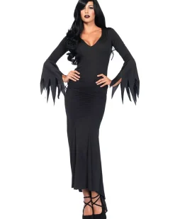 Leg Avenue Floor Length Gothic Dress Womens Costume Flash Sale