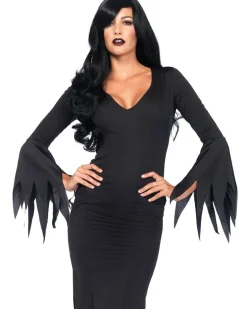 Leg Avenue Floor Length Gothic Dress Womens Costume Flash Sale
