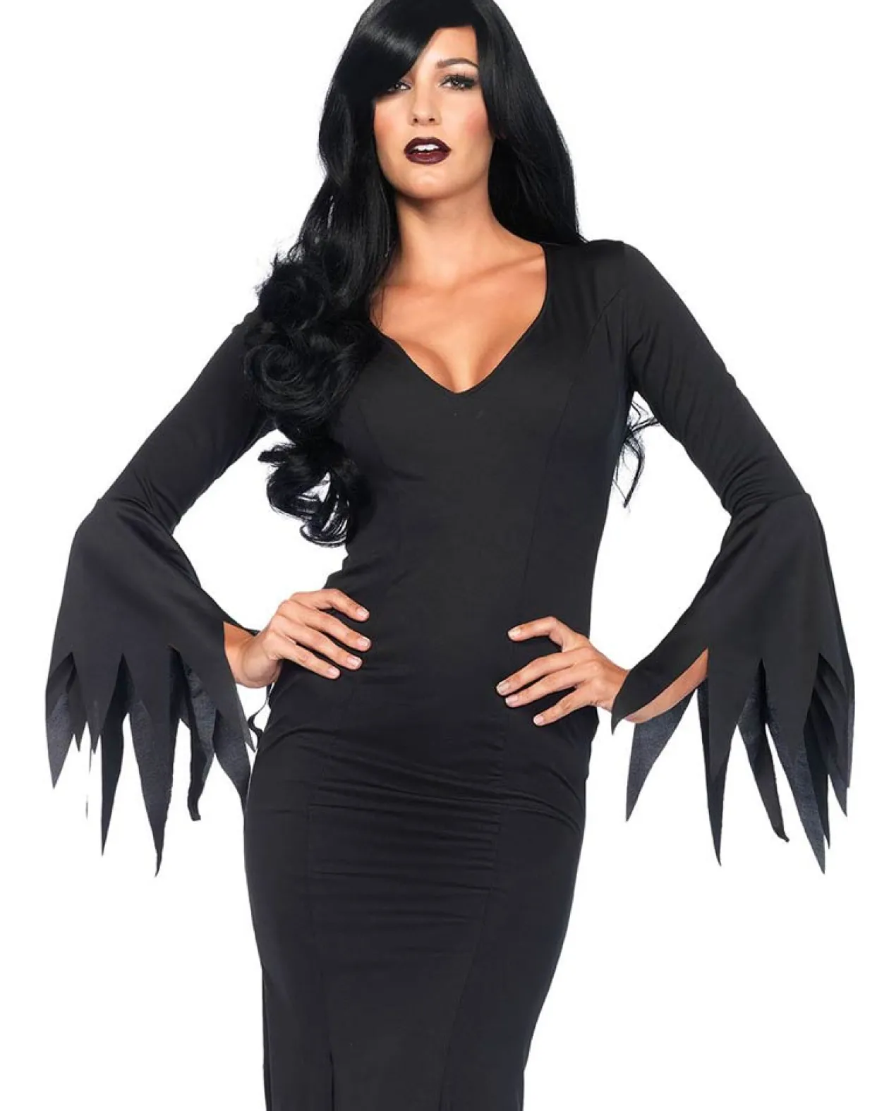 Leg Avenue Floor Length Gothic Dress Womens Costume Flash Sale