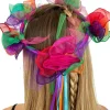 Fairy Girls Flower Pixie Rainbow Headpiece Hot