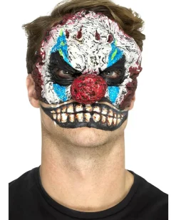 Smiffys Foam Latex Clown Prosthetic Half Mask Best Sale