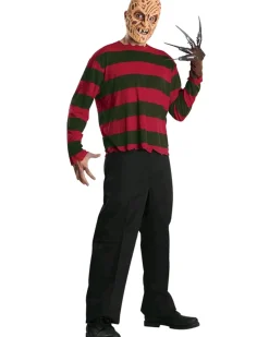 Rubies Freddy Krueger Shirt And Mask Adult Costume Cheap