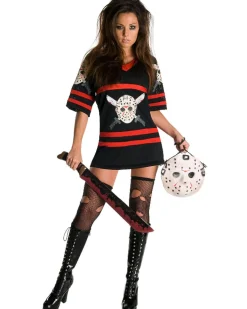 Rubies Friday The 13Th Sexy Miss Voorhees Womens Costume Cheap