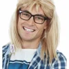 Allaura Wigs and Hair Garth Wig And Glasses Set Flash Sale