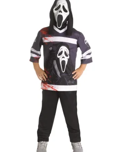 Fun World Ghost Face Hockey Jersey Kids Costume Fashion