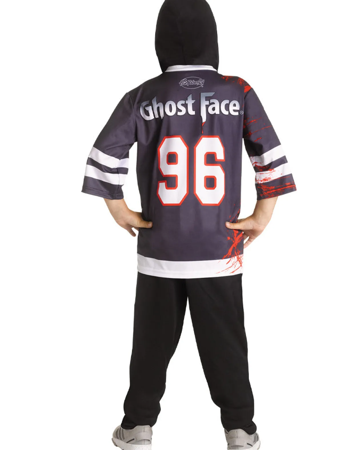 Fun World Ghost Face Hockey Jersey Kids Costume Fashion